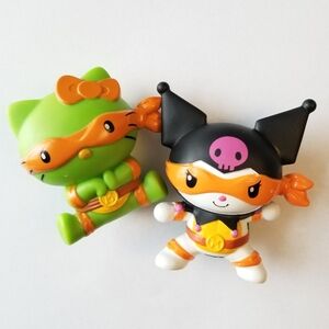 ❗Mcdonald's Hello Kitty x Teenage Mutant Ninja Turtles Toy Set❗